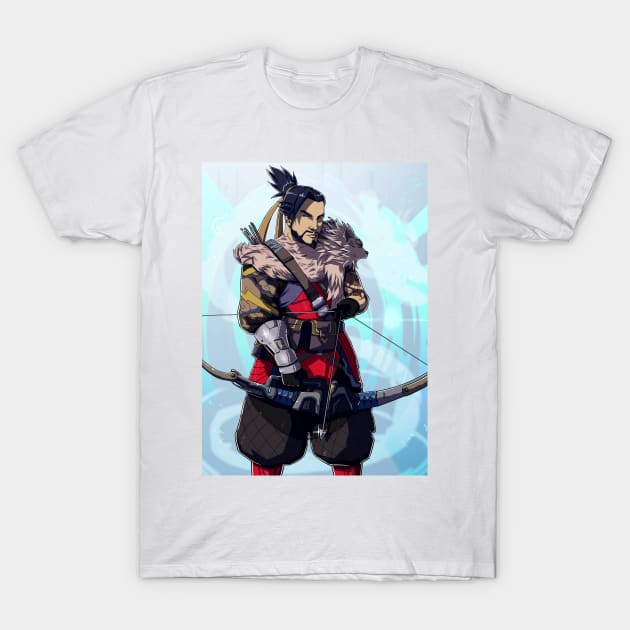 Hanzo T-Shirt by DeyvidEndo182